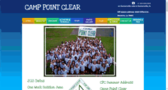 Desktop Screenshot of camppointclear.com